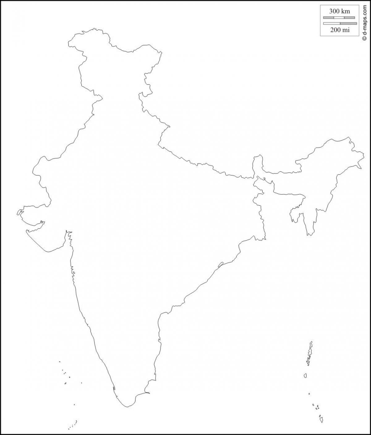 outline-political-map-of-india-outline-of-india-political-map-southern